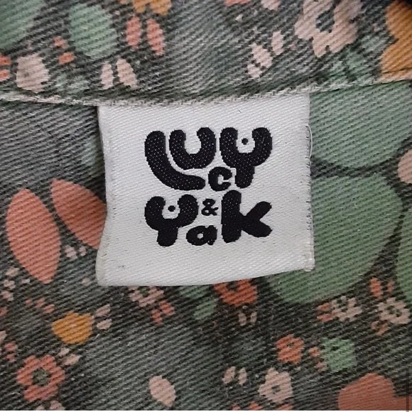 Lucy & Yak Carmen Floral Boilersuit Organic Cotton The Tay Print Womens S - Picture 11 of 14